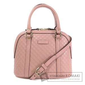Gucci Microsima Handbag Calfskin Leather
